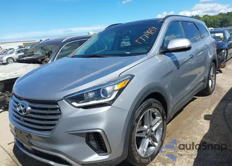 2017 Hyundai Santa Fe Se Ultimate from USA, damaged, VIN KM8SRDHFXHU177489